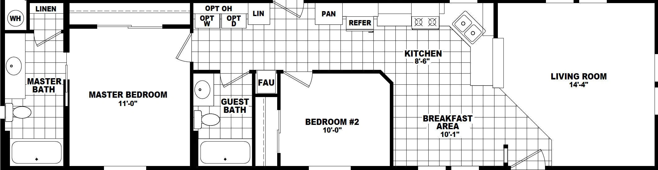 Dn-6016a floor plan home features