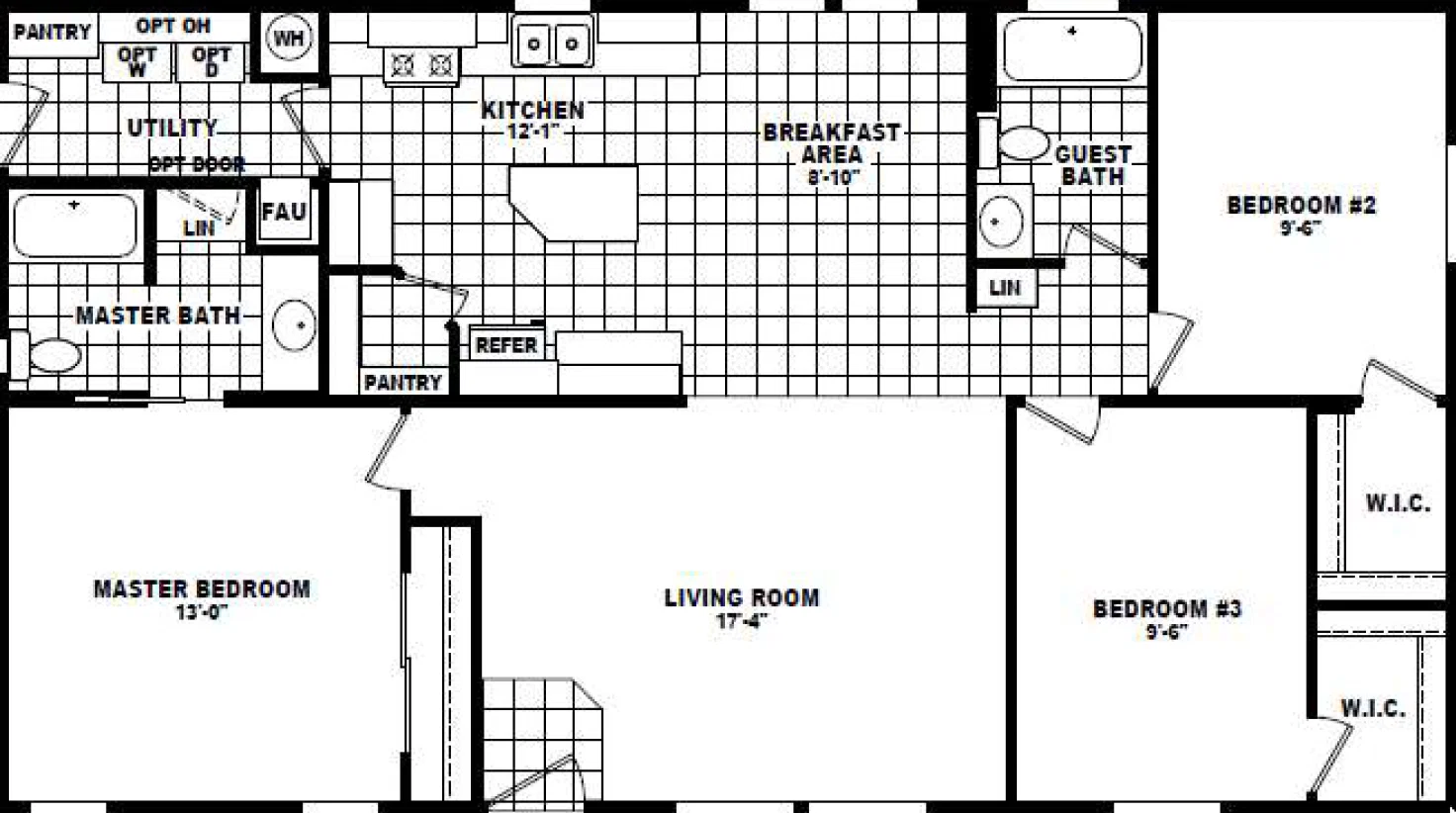 Dn-2848a floor plan home features
