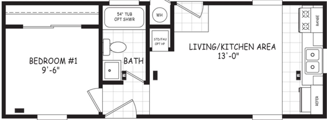 Encore floor plan home features