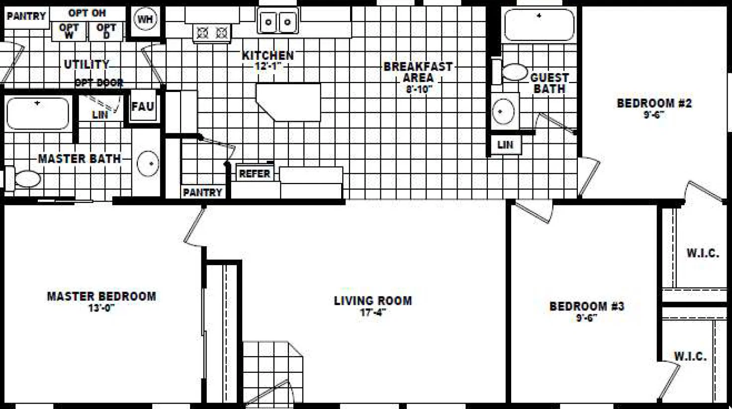 Dn-2856b floor plan home features