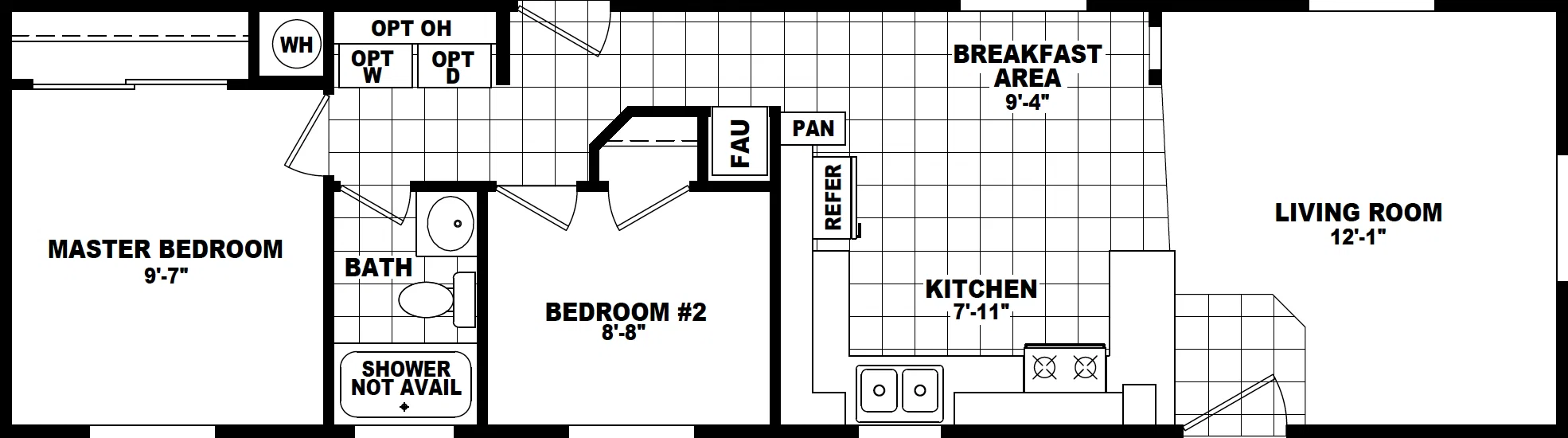 Dn-4814a floor plan home features
