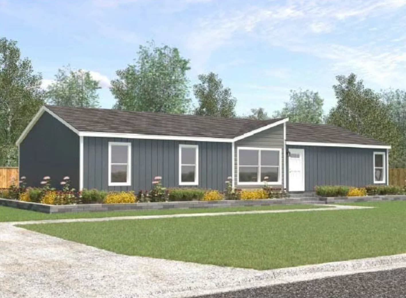 Rise 32623r hero, elevation, and exterior home features