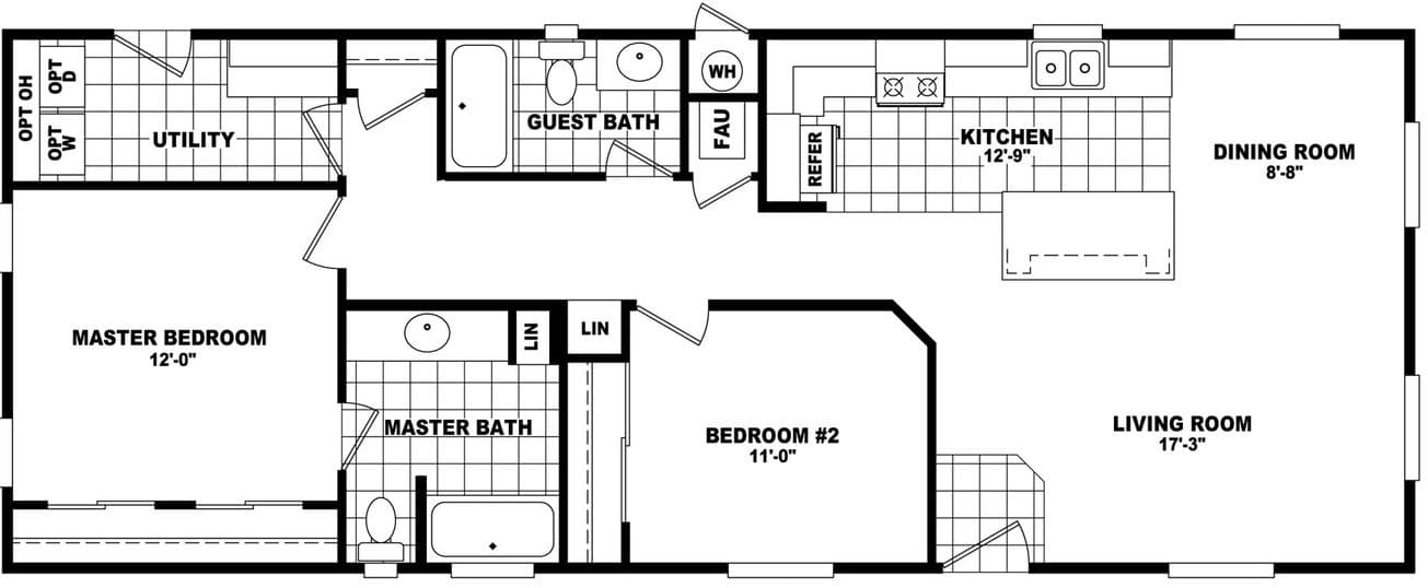 20 wide homes 20522c hero and floor plan home features