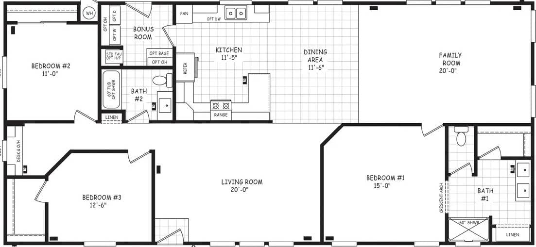 Edge 30643b floor plan home features